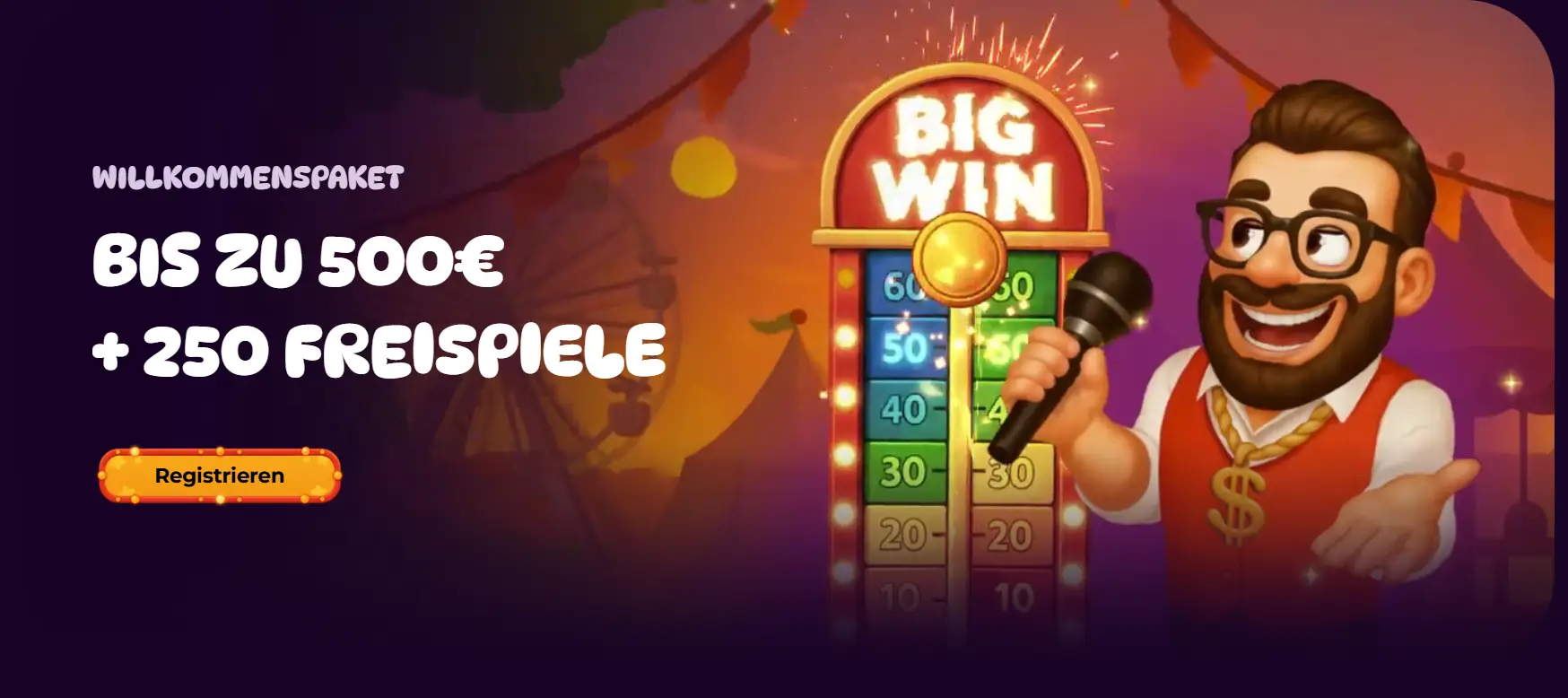 Spinania Casino banner bonus